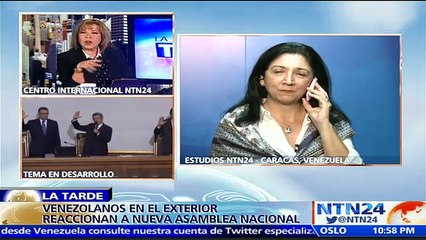 "Venezuela desprecia al chavismo y prácticamente los sacaron del poder": Abogada Thays Peñalver a NTN24 sobre el nuevo Parlamento venezolano