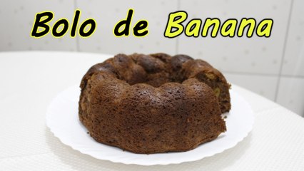 Como Fazer Bolo de Banana, Super Saudável e sem Glúten