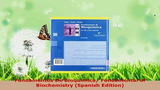 Read  Fundamentos De Bioquimica Fundamental of Biochemistry Spanish Edition PDF Free