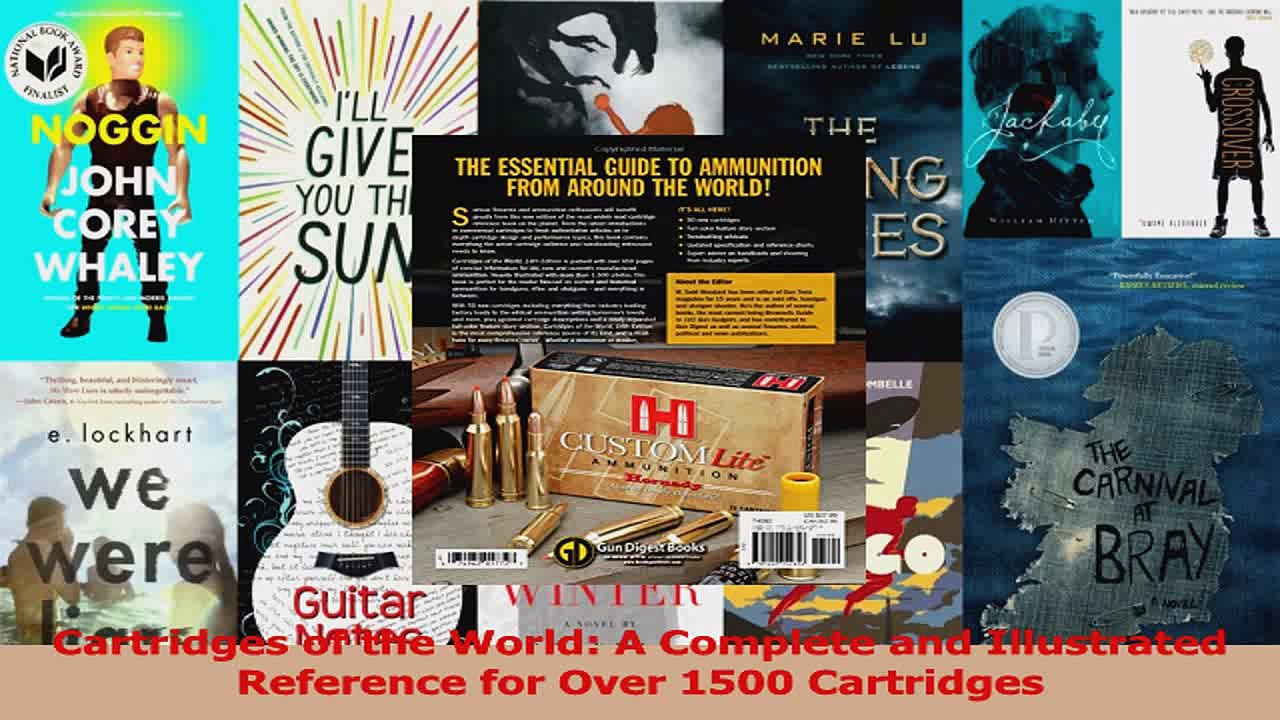 PDF Download  Cartridges of the World A Complete and Illustrated Reference for Over 1500 Cartridges PDF Full Ebook