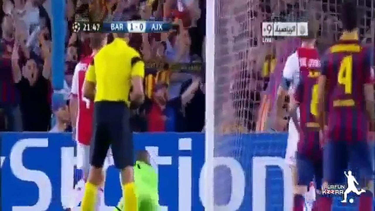 Buts en match Barcelona Ajax 4 0