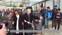 Migrants: Vanessa Redgrave plaide pour un soutien à la Grèce