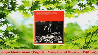 Download  Logo Modernism English French and German Edition Ebook Free