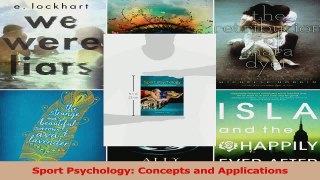PDF Download  Sport Psychology Concepts and Applications Download Full Ebook