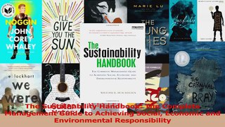 PDF Download  The Sustainability Handbook The Complete Management Guide to Achieving Social Economic Read Online