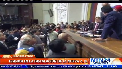 Los momentos más tensionantes entre el oficialismo y la oposición durante instalación de la AN