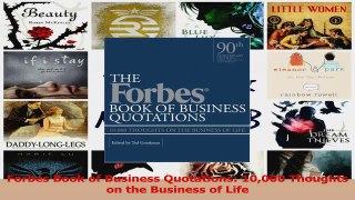 PDF Download  Forbes Book of Business Quotations 10000 Thoughts on the Business of Life Read Online
