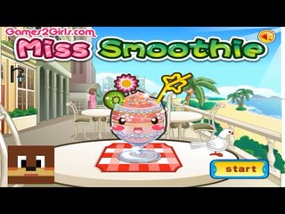 여성손님을 위한 멋진음료를 만들어보자! Miss Smoothie Flash game [양띵TV서넹]