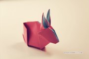 Origami Bunny Rabbit  Tutorial