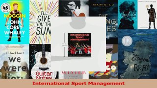 PDF Download  International Sport Management Read Online