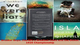 PDF Download  Breaker Boys The NFLs Greatest Team and the Stolen 1925 Championship PDF Full Ebook