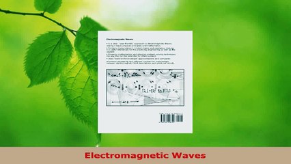 Read  Electromagnetic Waves PDF Free