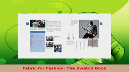 Read  Fabric for Fashion The Swatch Book Ebook Online