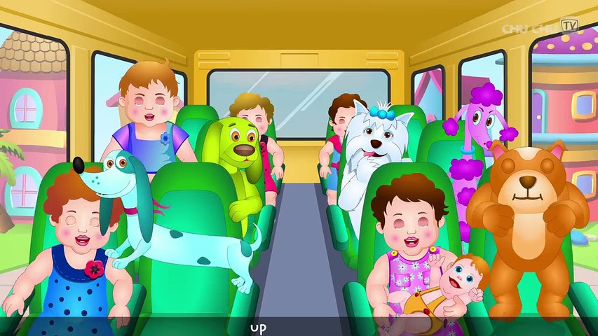 Wheels on the Bus (PART 2) - Popular Nursery Rhymes and Songs for Children