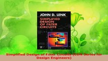 Read  Simplified Design of Filter Circuits EDN Series for Design Engineers EBooks Online