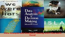 PDF Download  Data Analysis and Decision Making with Microsoft Excel PDF Full Ebook