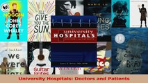 PDF Download  University Hospitals Doctors and Patients Download Online