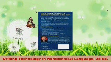 Read  Drilling Technology in Nontechnical Language 2d Ed EBooks Online