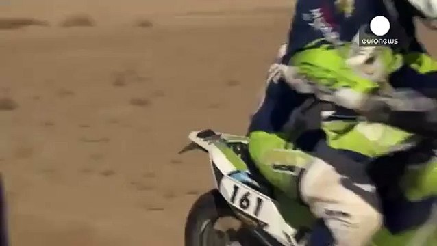 04 01 2015 6 этап Euronews Africa Eco Race Узьё – сюрприз понедельника