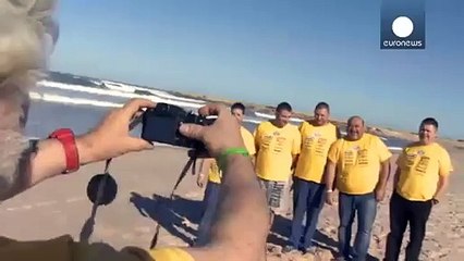 04 01 2015 Euronews Africa Eco Race заслуженный день отдыха
