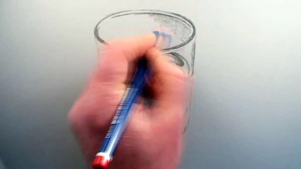 How to Draw a Glass of Water