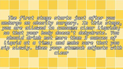 What to Eat After Gastric Bypass Obesity Surgery