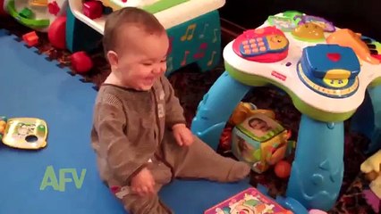 Babies Laugh Their Hearts Out NEW Babies Laughing Compilation AFV Kids
