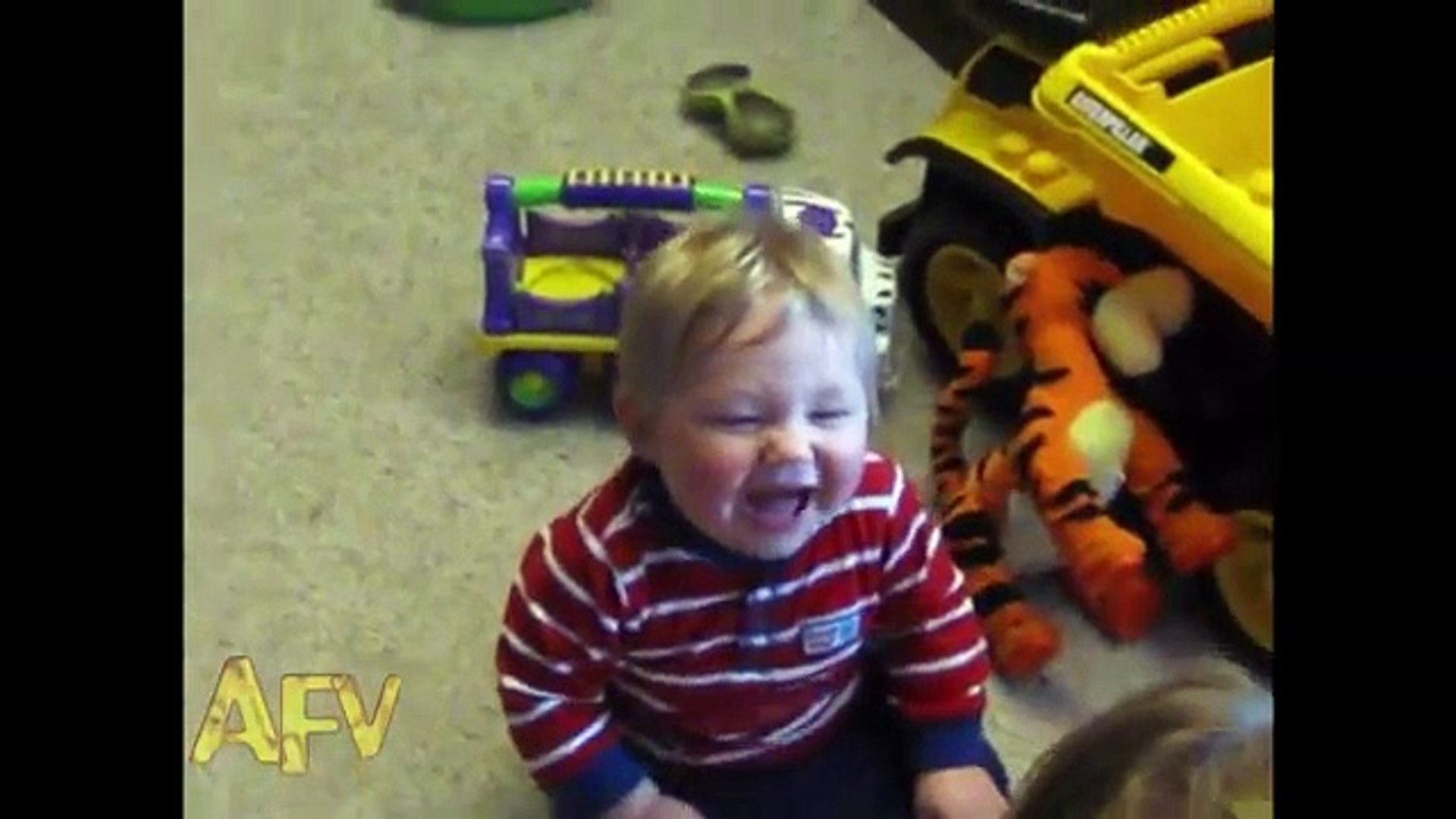 Baby Laughing Baby AFV video Dailymotion