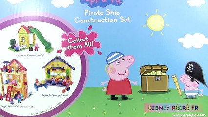 PⒺⓅpa ⓅⒾⒼ Pirate Ship Building Blocks Jeu de Construction Bateau de Pirate ⓋⒾⒹéⓄ ⓋⒾⒹéⓄ