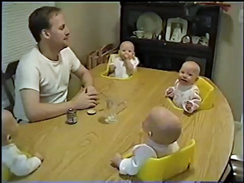 Laughing Quadruplets The Next Day
