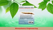 PDF Download  Biosystems Engineering Download Online