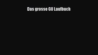 Das grosse GU Laufbuch PDF Ebook herunterladen gratis