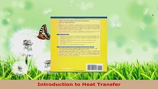 Read  Introduction to Heat Transfer PDF Online