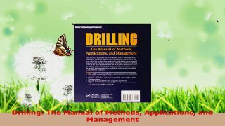 Read  Drilling The Manual of Methods Applications and Management PDF Free