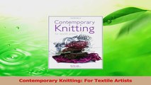 Download  Contemporary Knitting For Textile Artists PDF Free