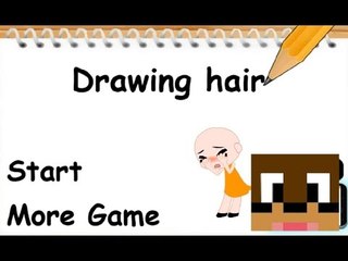 소녀의 머리카락을 만들어주세요 Drawing hair  Flash game [양띵TV서넹]