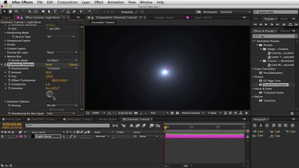 Adobe After Effects - Dramatic Intro Tutorial - Turbulent Displace