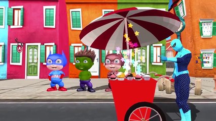 Spiderman Batman Ironman Cartoons Singing Rhymes for Babies And Nursery Rhymes For Children
