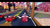 Disney Cars Pixar Lightning McQueen Donald Duck Spiderman   Finger Family Nursery Rhymes Kids Songs