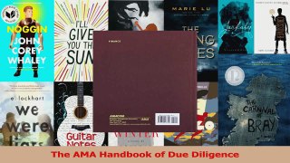 PDF Download  The AMA Handbook of Due Diligence Read Full Ebook
