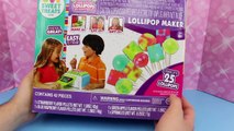 CANDY MAKER Lollipops Maker Sweet Treats Machine with Frozen Barbie Dolls & Spiderman Disn