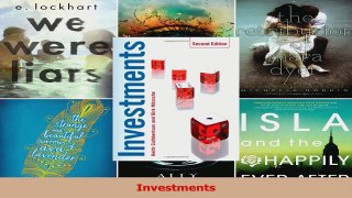 PDF Download  Investments Read Full Ebook