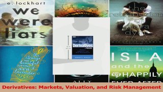 PDF Download  Derivatives Markets Valuation and Risk Management Download Online