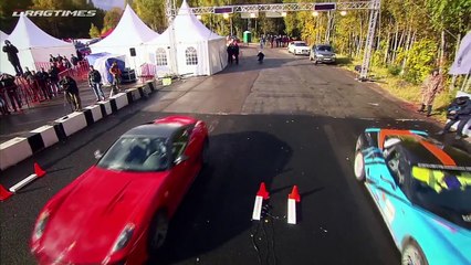 下载视频: Chevrolet Corvette ZR1 vs Ferrari 599 GTO vs Nissan GT R