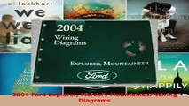 PDF Download  2004 Ford Explorer Mercury Mountaineer Wiring Diagrams Read Online