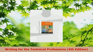 Read  Writing for the Technical Professions 4th Edition Ebook Free