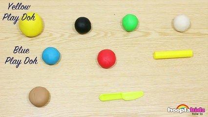 Play Doh | Spongebob Squarepants | Easy DIY Popular Play Doh Creations by Hooplakidz How T