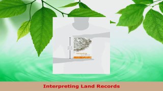 Download  Interpreting Land Records PDF Online