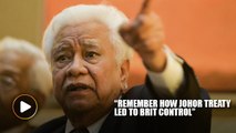 Remember how Johor Treaty led to Brit control, TPPA critics warn