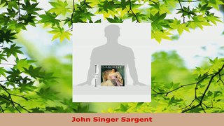 Read  John Singer Sargent Ebook Free
